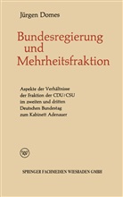 Jürgen Domes - Mehrheitsfraktion und Bundesregierung
