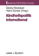 Geor Neubauer, Georg Neubauer - Kindheitspolitik international