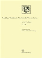 Josef Isensee - Das Volk als Grund der Verfassung