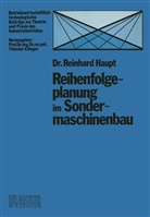 Reinhard Haupt - Reihenfolgeplanung im Sondermaschinenbau