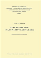 Edgar Salin, Walte Kaskel, Walter Kaskel, Eduard Kohlrausch, A Spiethoff, A. Spiethoff - Geschichte der Volkswirtschaftslehre
