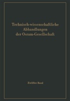Hähnel, G Hähnel, G. Hähnel - Technisch-wissenschaftliche Abhandlungen der Osram-Gesellschaft