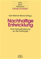 Karl-Werne Brand, Karl-Werner Brand - Nachhaltige Entwicklung