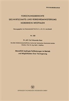 Carl Alexander Roos - Menschlich bedingte Fehlleistungen im Betrieb und Möglichkeiten ihrer Verringerung
