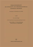Konrad Bunge - Materialabbau in Funkenentladungen Untersuchungen an Zinkkathoden