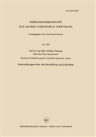 Wilhelm Petersen - Untersuchungen über die Herstellung von Erzbriketts