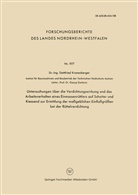 Gottfried Kronenberger - Untersuchungen über die Verdichtungswirkung und das Arbeitsverhalten eines Einmassenrüttlers auf Schotter und Kiessand zur Ermittlung der maßgeblichen Einflußgrößen bei der Rüttelverdichtung