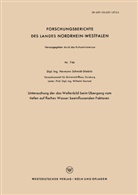 Hermann Schmidt-Stiebitz - Untersuchung der das Wellenbild beim Übergang vom tiefen auf flaches Wasser beeinflussenden Faktoren