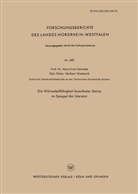 Hans-Ernst Schwiete - Die Wärmeleitfähigkeit feuerfester Steine im Spiegel der Literatur