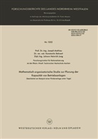Joseph Mathieu - Mathematisch-organisatorische Studie zur Planung der Kapazität von Betriebsanlagen (bearbeitet am Beispiel einer Förderanlage unter Tage)