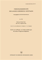 Herbert Stein - Gerät zum Auffinden von Fadenverdickungen bei hohen Prüfgeschwindigkeiten