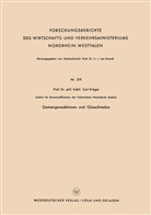 Carl Kr¿ger, Carl Kröger - Gemengereaktionen und Glasschmelze