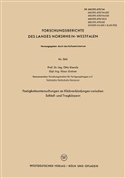 Otto Kienzle - Festigkeitsuntersuchungen an Klebverbindungen zwischen Schleif- und Tragkörpern