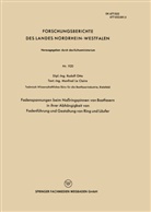 Rudolf Otto - Fadenspannungen beim Naßringspinnen von Bastfasern in ihrer Abhängigkeit von Fadenführung und Gestaltung von Ring und Läufer
