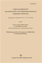 Wilhelm Petersen - Brikettierungsversuche zur Erzeugung von Möllerbriketts für die Schwelverhüttung