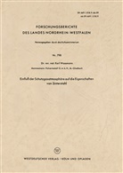 Karl Wa¿ann, Karl Waßmann - Einfluß der Schutzgasatmosphäre auf die Eigenschaften von Sinterstahl