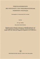 Johann Endres - Berechnung der optimalen Leistungen, Kraftstoffverbräuche und Wirkungsgrade von Einkreis-Turbolader-Strahltriebwerken am Boden und in der Höhe bei Fluggeschwindigkeiten von 0 2000 km/h