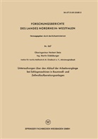 Herbert Stein - Untersuchungen über den Ablauf der Arbeitsvorgänge bei Schlagmaschinen in Baumwoll- und Zellwollaufbereitungsanlagen