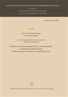 Heinrich Lange - Verfahren zur Bestimmung der Gleich- und Wechselfeldmagnetisierung kleiner Proben. Untersuchungen im System der Nickel-Zink-Ferrite