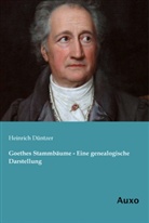 Heinrich Düntzer - Goethes Stammbäume - Eine genealogische Darstellung