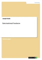 Joseph Katie - International business