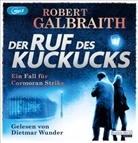 Robert Galbraith, J. K. Rowling, Dietmar Wunder - Der Ruf des Kuckucks, 3 Audio-CD, 3 MP3 (Audio book)