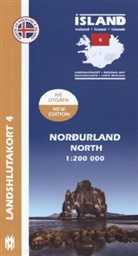 Island - Landshlutakort Nordurland (Nordosten)