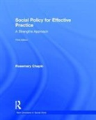 Rosemary Chapin, Rosemary Kennedy Chapin - Social Policy for Effective Practice