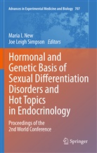 Mari I New, Maria I New, Leigh Simpson, Leigh Simpson, Maria I. New, Joe Leigh Simpson - Hormonal and Genetic Basis of Sexual Differentiation Disorders and Hot Topics in Endocrinology: Proceedings of the 2nd World Conference