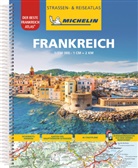 MICHELI, Michelin - Michelin Straßen- und Reiseatlas: Michelin Straßenatlas Frankreich mit Spiralbindung