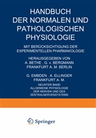 E. Th. Br¿cke, P Broemser, Ph Broemser, Ph. Broemser, E T Brücke, E Th Brücke... - Allgemeine Physiologie der Nerven und des Zentralnervensystems