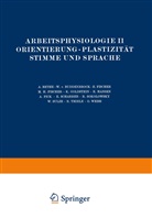 N Bethe, NA Bethe, N Buddenbrock, Na Buddenbrock, Na Fischer, NA u a Fischer... - Arbeitsphysiologie II Orientierung · Plastizität Stimme und Sprache