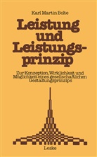 Karl-Martin Bolte - Leistung und Leistungsprinzip