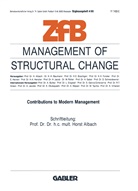 Hors Albach, Horst Albach - Management of Structural Change