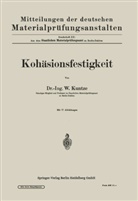 NA Kuntze - Kohäsionsfestigkeit