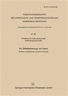 Johannes Juilfs - Zur Dichtebestimmung von Fasern