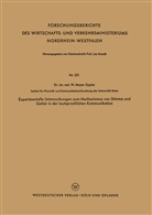 Werner Meyer-Eppler - Experimentelle Untersuchungen zum Mechanismus von Stimme und Gehör in der lautsprachlichen Kommunikation