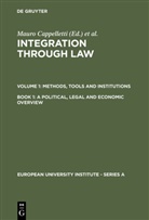 Mauro Cappelletti, Joseph H Weiler, Monic Seccombe, Monica Seccombe, Joseph H. Weiler - Integration through Law, in 6 Vols. - 1: A Political, Legal and Economic Overview