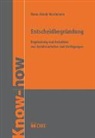 Hans-Jakob Mosimann - Entscheidbegründung