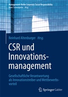 Reinhar Altenburger, Reinhard Altenburger - CSR und Innovationsmanagement