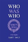 Who's Who, Who's Who - Who Was Who Volume I (1897-1915)