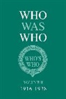 Who's Who, Who's Who - Who Was Who Volume II (1916-1928)