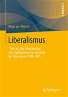 Klaus von Beyme, Klaus von Beyme - Liberalismus