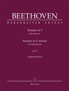 Ludwig van Beethoven, Jonathan Del Mar - Sonate für Klavier f-Moll op. 57 "Appassionata", Partitur