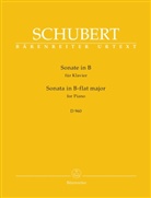 Franz Schubert, Walburga Litschauer - Sonate in B D 960, für Klavier
