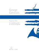 George Gershwin, Joachim (Bearbeiter) Linckelmann - Rhapsody in Blue für Holzbläserquintett, Partitur und Stimmen