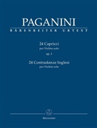 Niccolò Paganini, Daniela Macchione - 24 Capricci op. 1 per Violino Solo / 24 Contradanze inglesi per Violino Solo