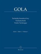 Zdenek Gola - Violintechnik / Technika houslové hry. H.1