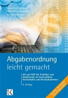Annette WarsÃ¶nke, Annette Warsönke, Han D Schwind, H Hauptmann, Hauptman, Peter H Hauptmann... - Abgabenordnung - leicht gemacht