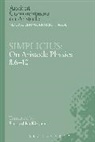 Richard D McKirahan, Richard D. McKirahan, McKirahan Richard D. - Simplicius: On Aristotle Physics 8.6-10